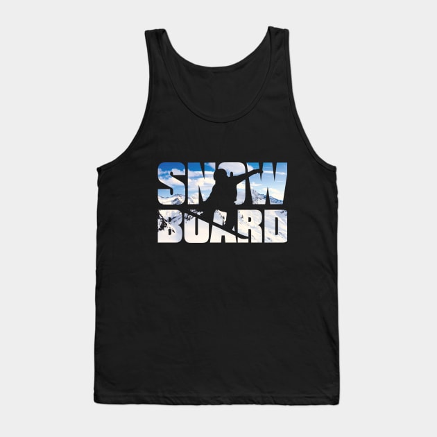 Snowboard Tank Top by nuijten